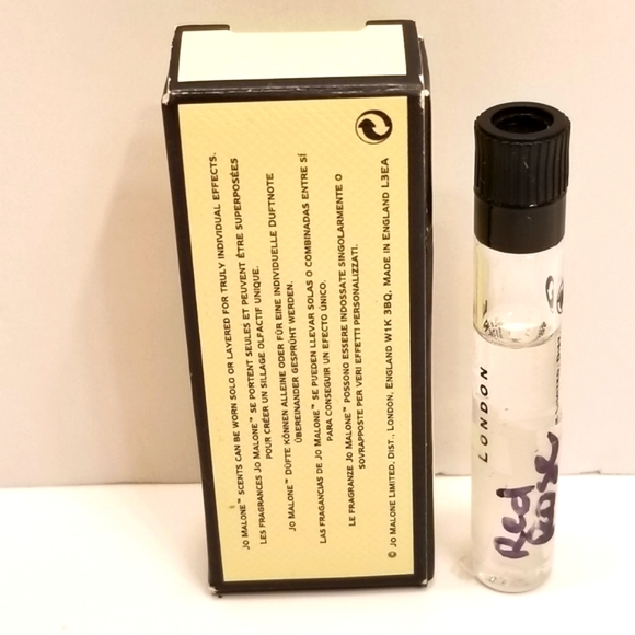 ✅1 Jo Malone Red Roses 0.05/1.5 ml NON-Spray sample/travel - Picture 3 of 7